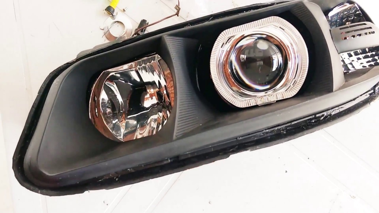 Projetor BMW no Gol G3