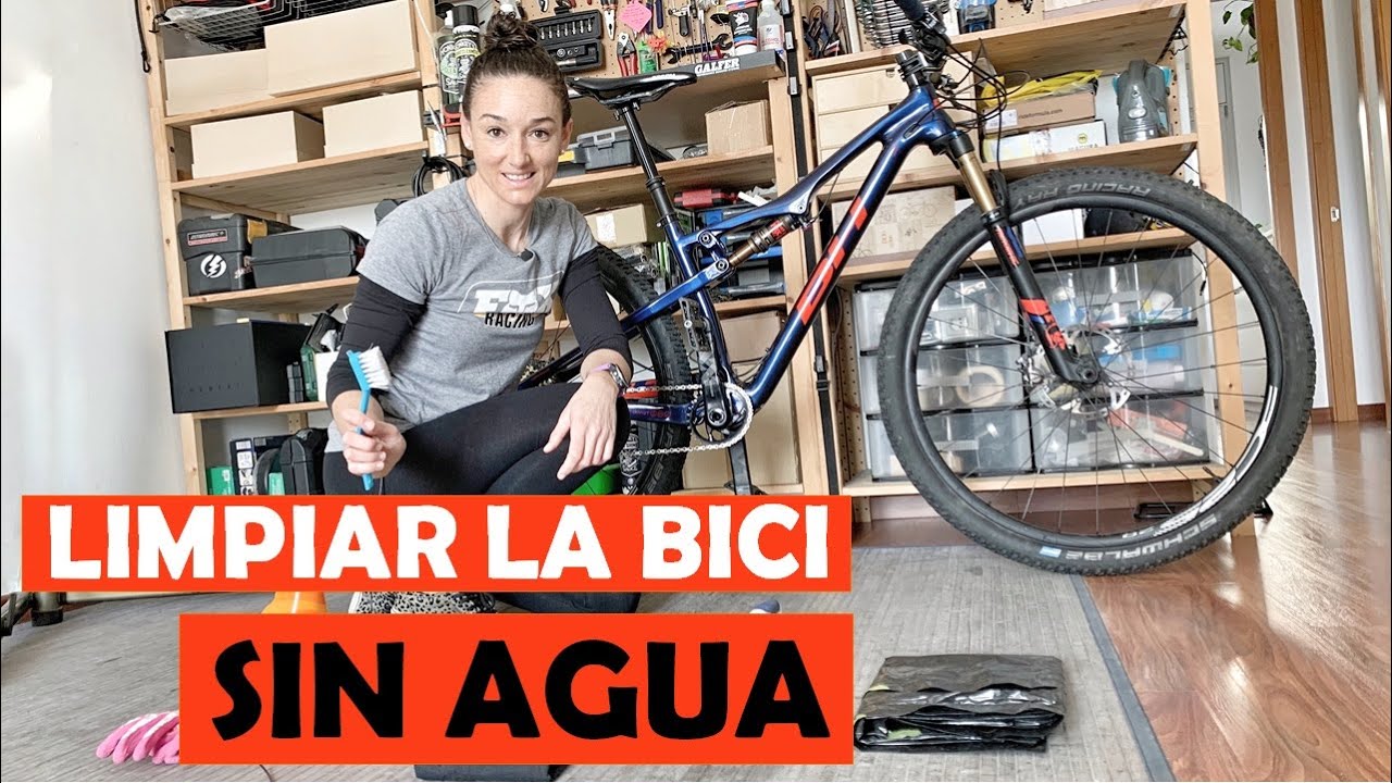 ⁉️¿Cómo limpiar la bicicleta sin agua? ⁉️ | Laura Celdrán