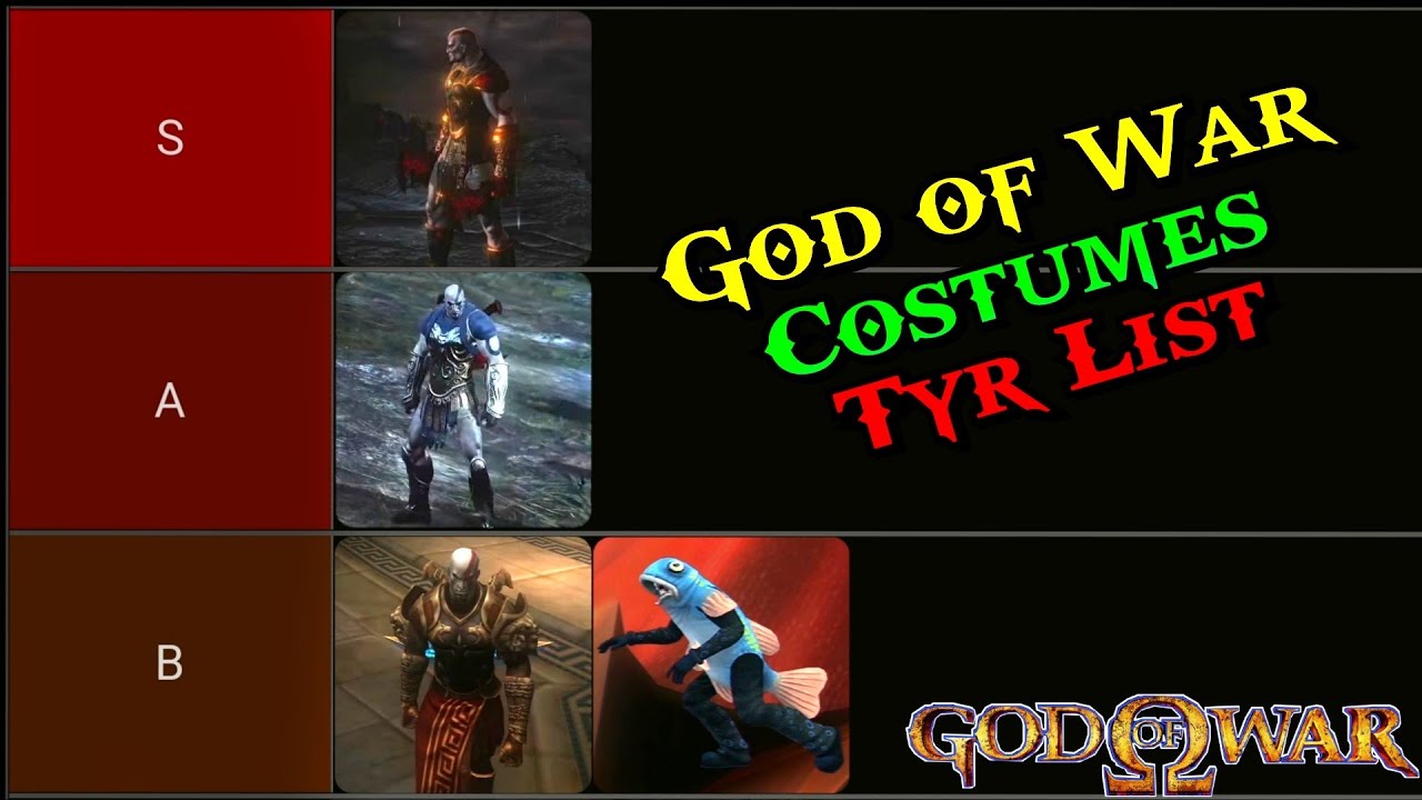 God of War Costumes Tyr List