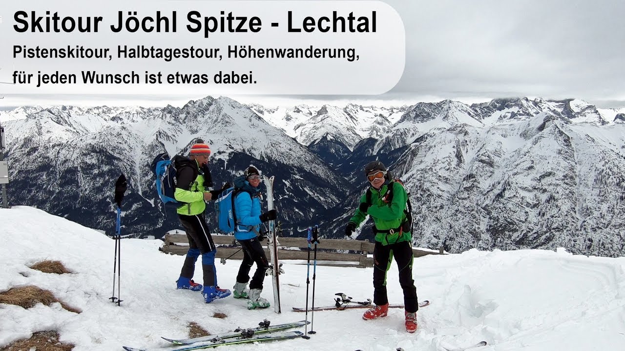 Skitour Jöchel Spitze - Lechtal