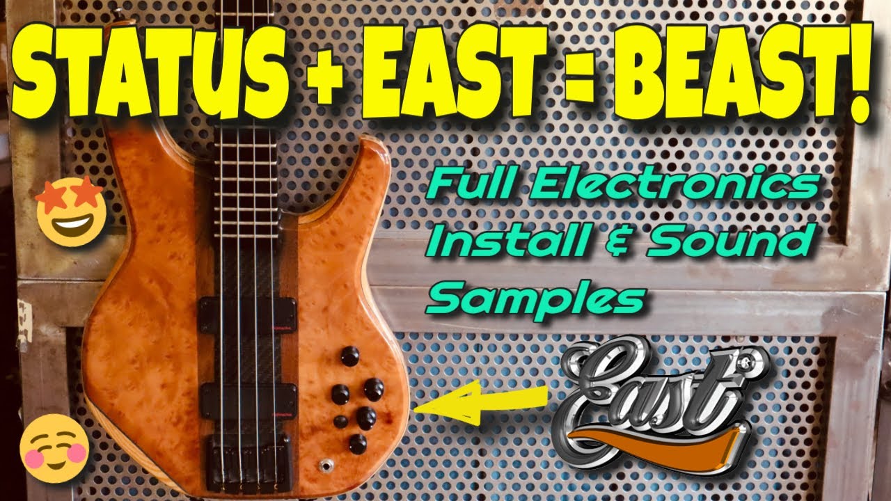 Status Empathy Bass Upgrade – Installing the EAST Uni-Pre 5K Preamp - PIMP MY BASS!