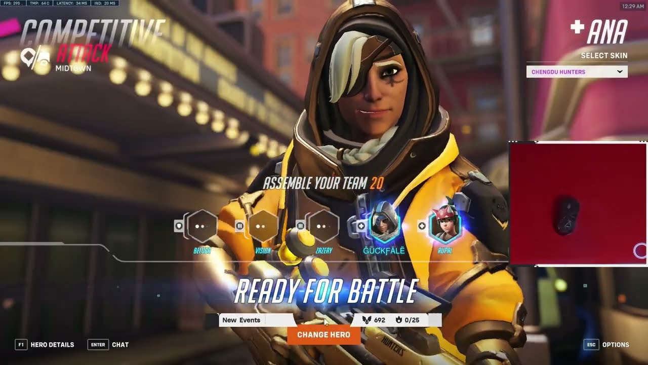 Gale Adelade VS Astro! Is This the #1 Ana Gameplay?! Gale Adelade Ana Overwatch 2 Season 4