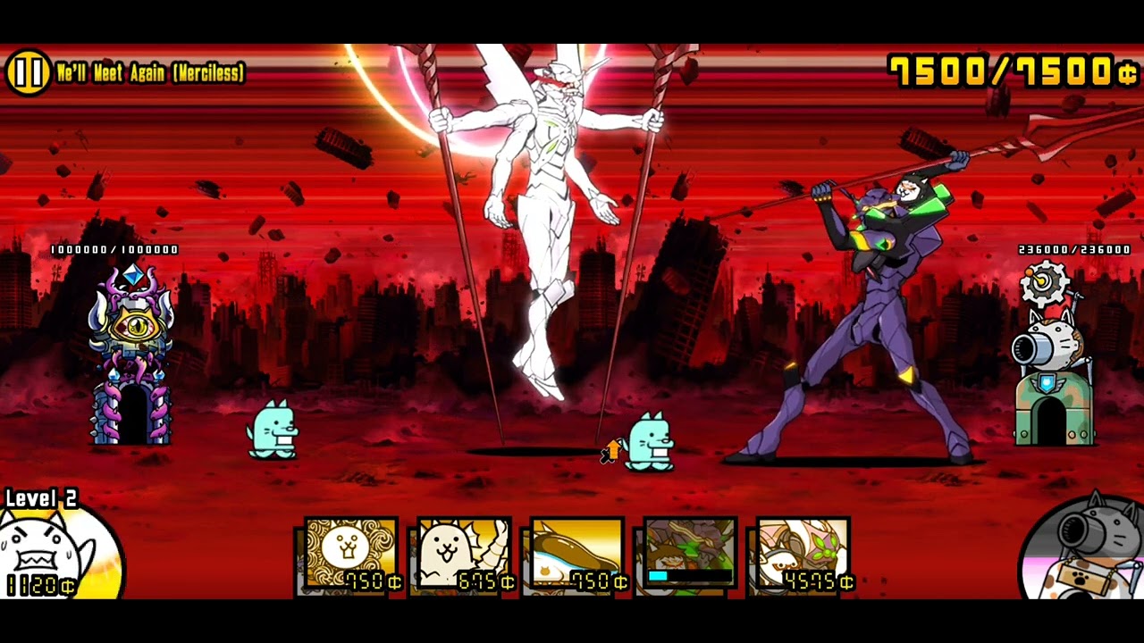 The Battle Cats - Eva 13 vs Awakened Eva 13