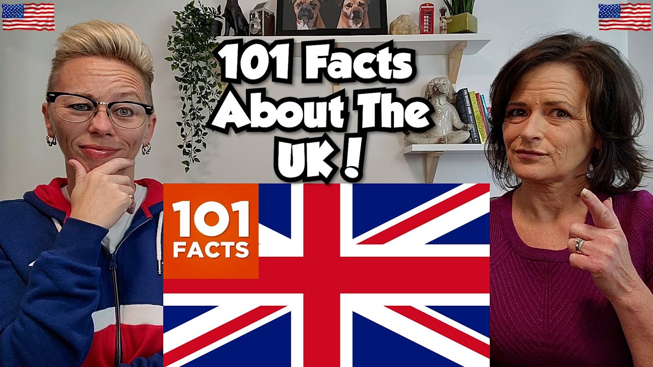 American Couple Reacts: 101 Facts About The UK! Learned A Lot!! Such A Fun Video!