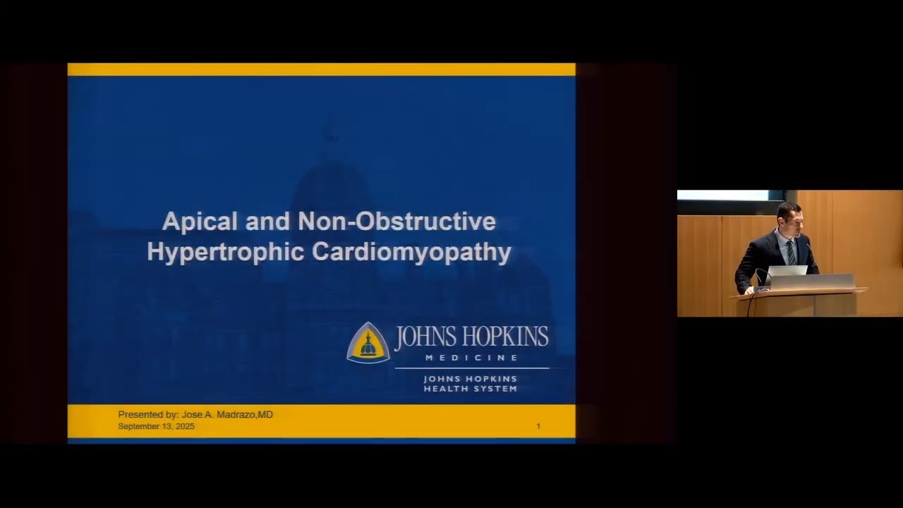 HCM Patient Symposium 2025 | Non-obstructive-Apical Variant HCM - Jose Madrazo, MD