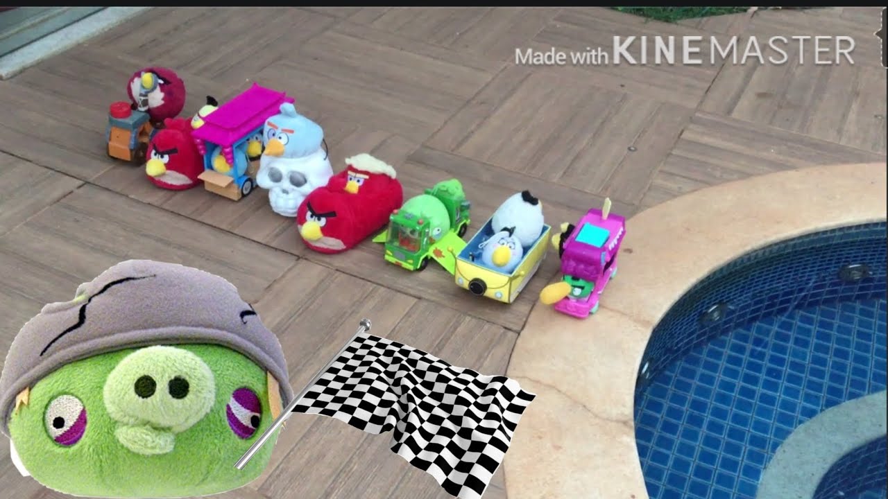 Go!!! Uma Grande Corrida (Angry Birds Plush)