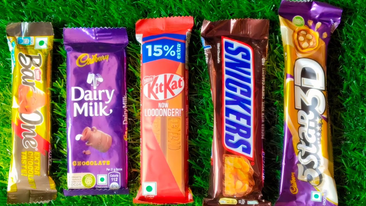Unrapping Giant Candy/ASMR sound/Satisfying delicious Bars 🤤🤤🤤🤤.   