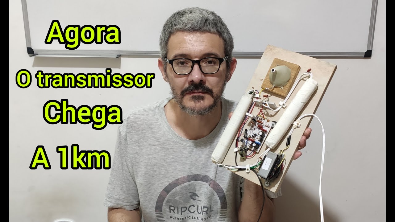 Potente Transmissor FM Agora com 1km