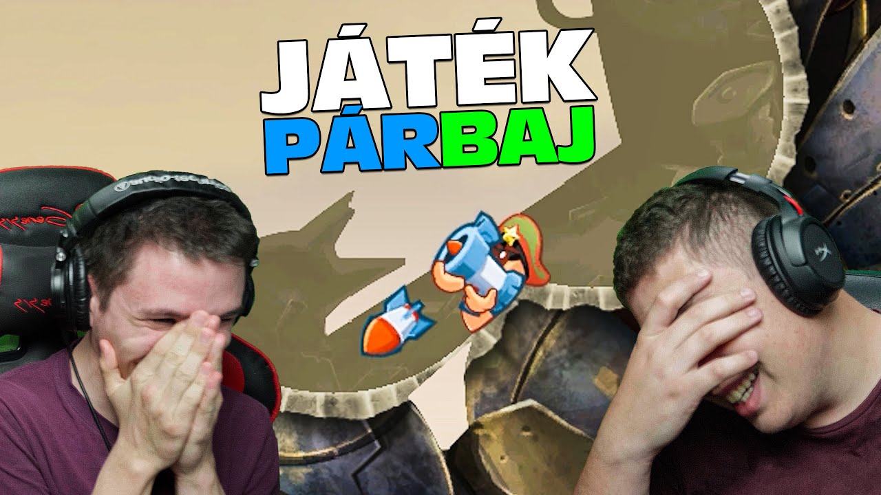 DE SZERENCSÉTLENEK VAGYUNK! 💣 Worms W.M.D | JátékPÁRBAJ S2E6