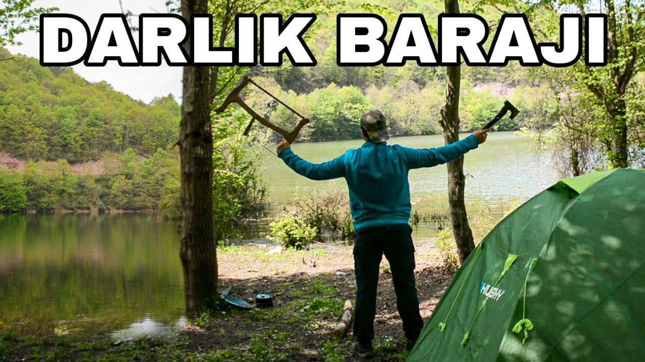 DARLIK BARAJI KAMP ALANI - TEK BAŞINA DOĞA KAMPI - #İstanbulKampAlanları