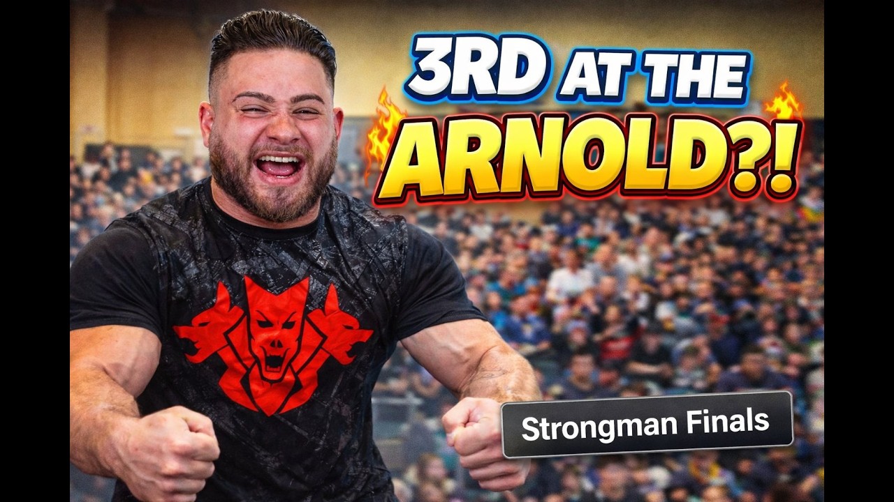 I Placed 3rd at the Arnold Classic Strongman | Full Competition Vlog