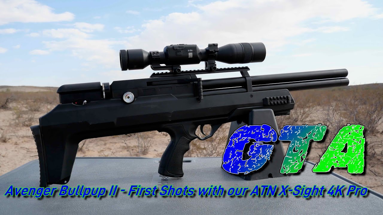 НОВЫЙ Air Venturi Avenger Bullpup II .22 — Первые выстрелы — Я думаю, они попали в точку!