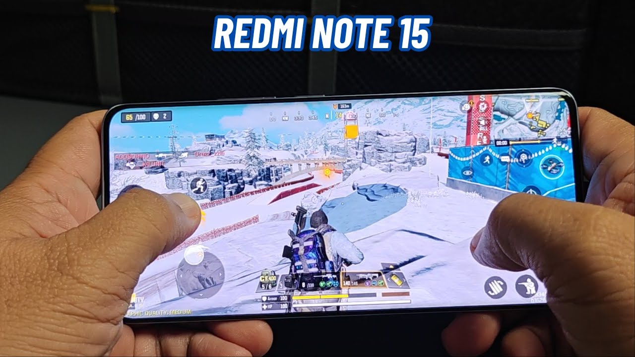 REDMI Note 15 &mdash; Тест игр &mdash; Call of Duty Mobile &mdash; Королевская битва