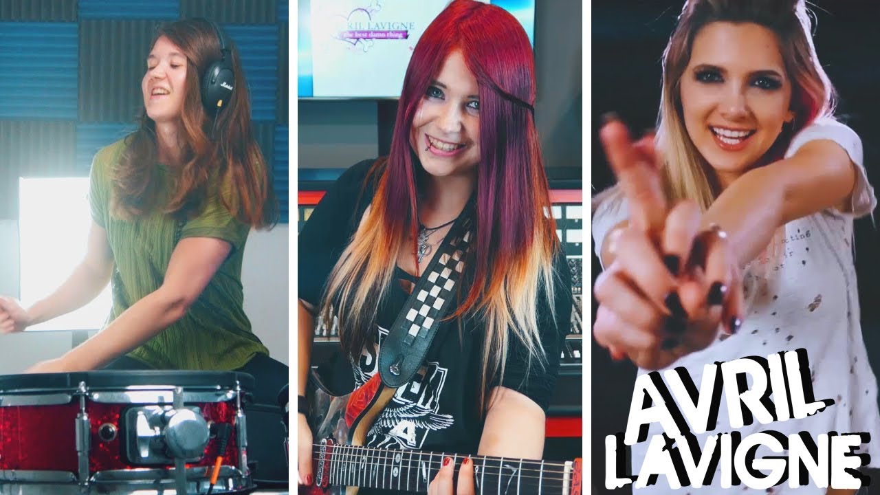 AVRIL LAVIGNE - Girlfriend [COVER] | Jassy J feat. Addie (Halocene) & Klaudia (The Kays)