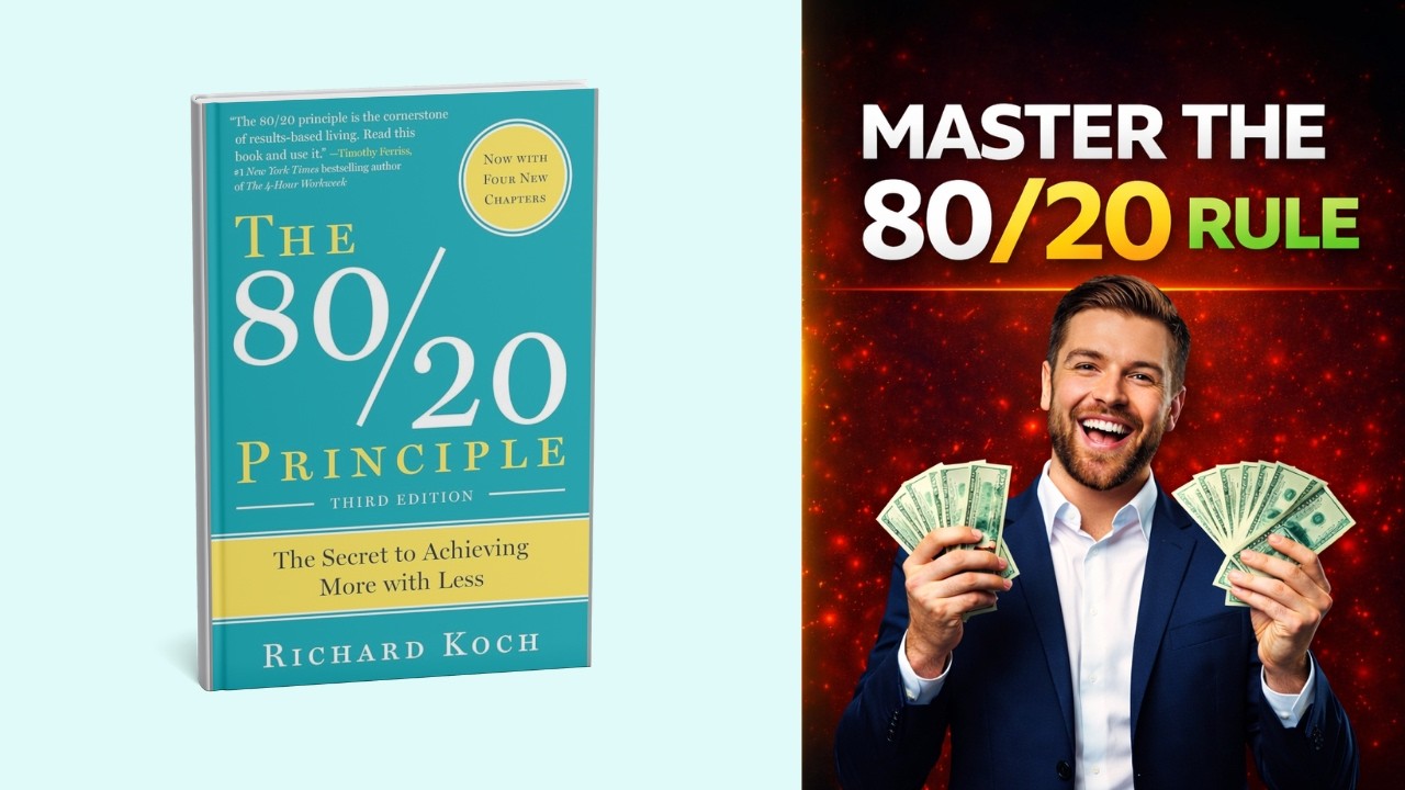 The 80/20 Rule of Money: How the Rich Make More by Doing Less | Richard Koch Book Summary