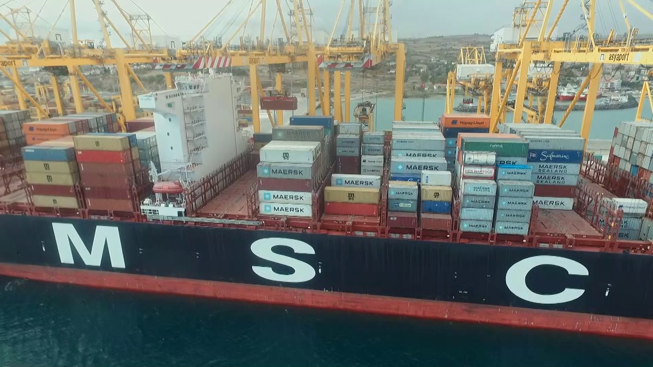 MSC New York'un ilk Asyaport Ziyareti Anısına...