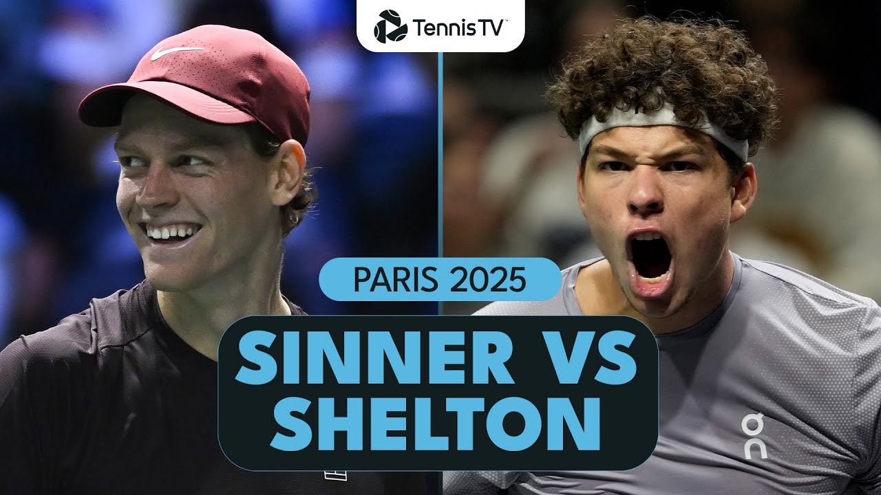Jannik Sinner vs Ben Shelton For A Semi-Final Spot! | Paris 2025 Highlights