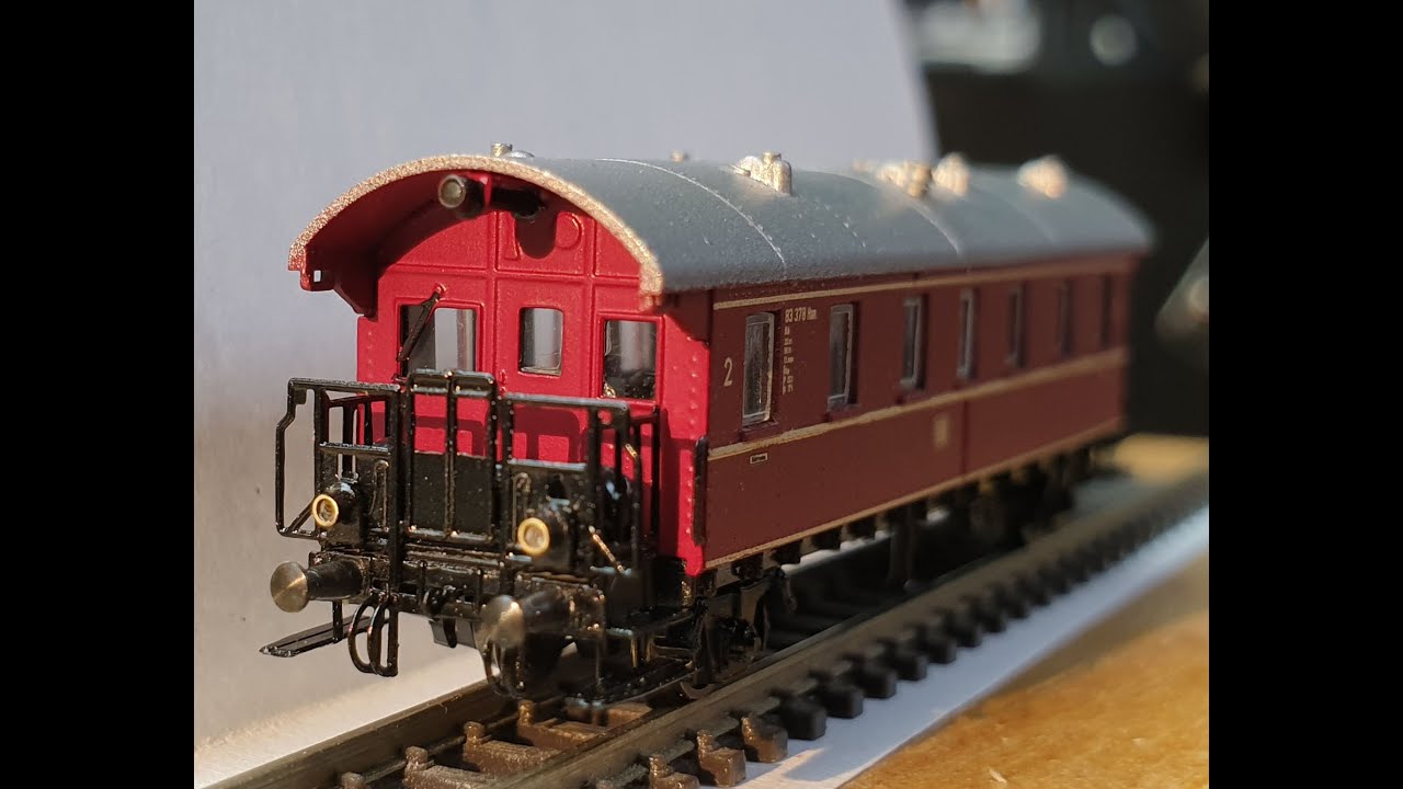 Donnerbüchsen Steuerwagen Spur Z
