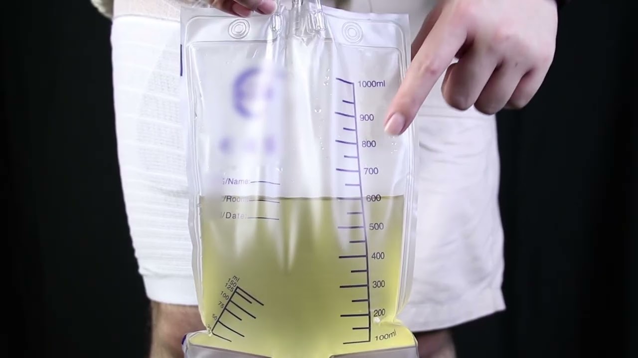 Urine bag holder