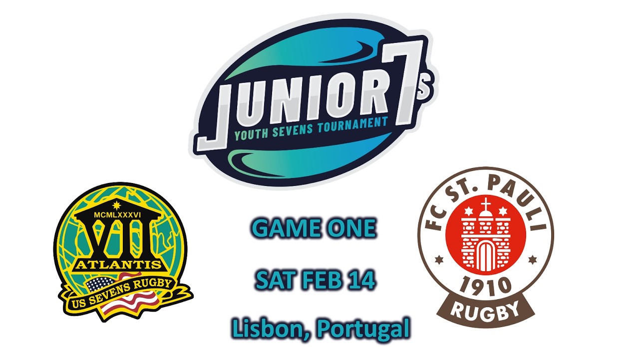 2026 Junior 7s Lisbon Portugal GAME 1 Atlantis USA vs. St. Pauli GERMANY   4K