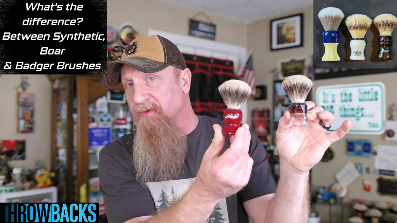 An Introduction to Synthetic, Boar & Badger Shaving Brushes. What's the difference?
