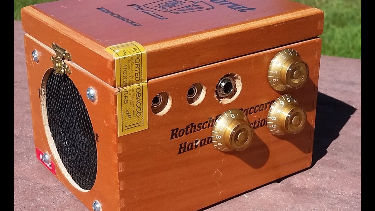 Baccarat 5 Watt Cigar Box Guitar Amplifier