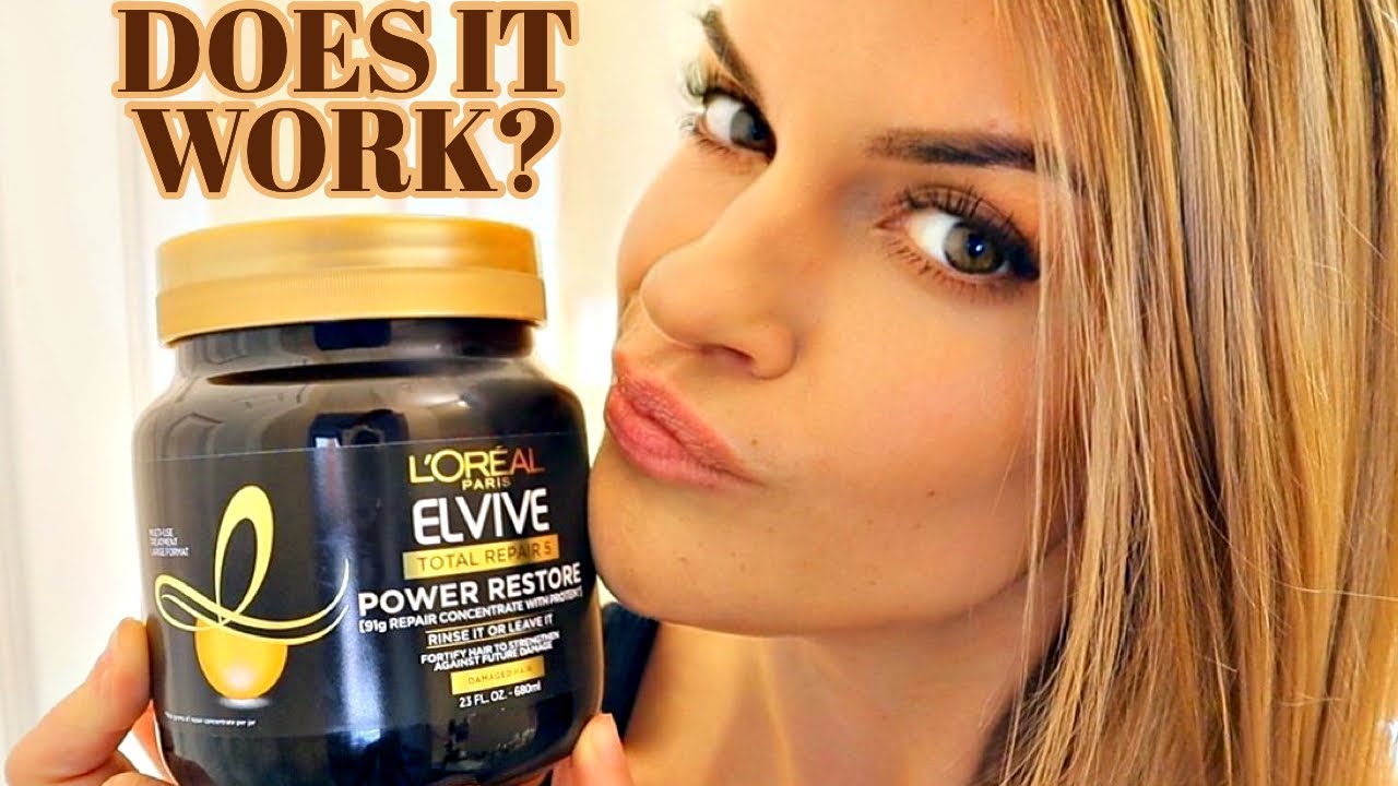 LOreal Elvive Total Repair 5 | RINSE OUT & LEAVE IN REVIEW