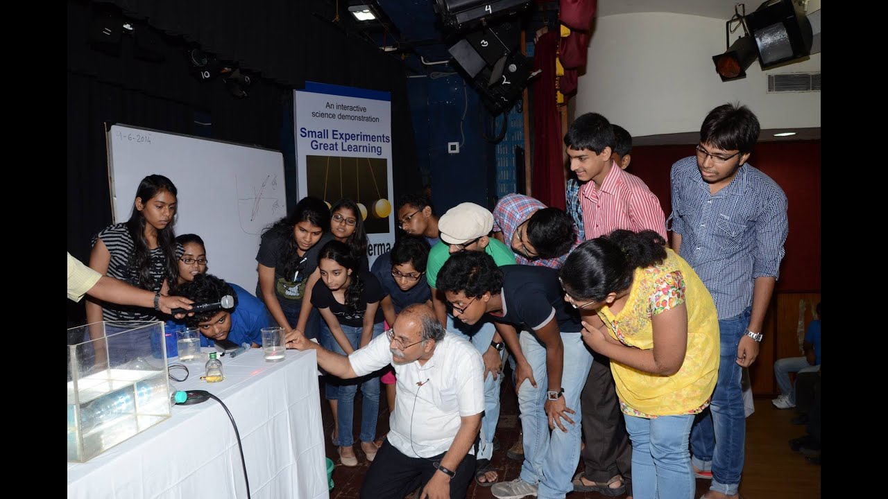 'Small Experiments, Great Learning' by Prof  H C Verma