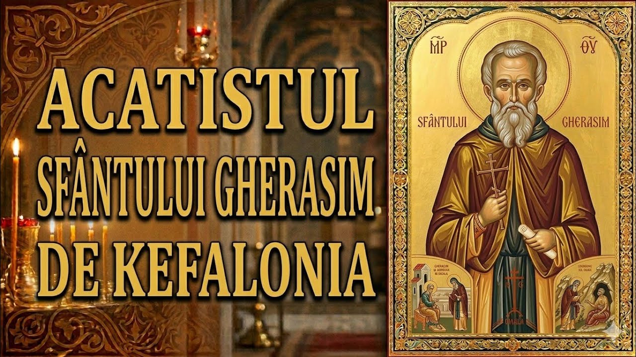 acatistul Sfantului Gherasim din Kefalonia