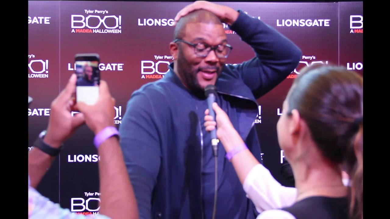 The Local Lense Interviews Tyler Perry at Boo! A Madea Halloween Atlanta Screening