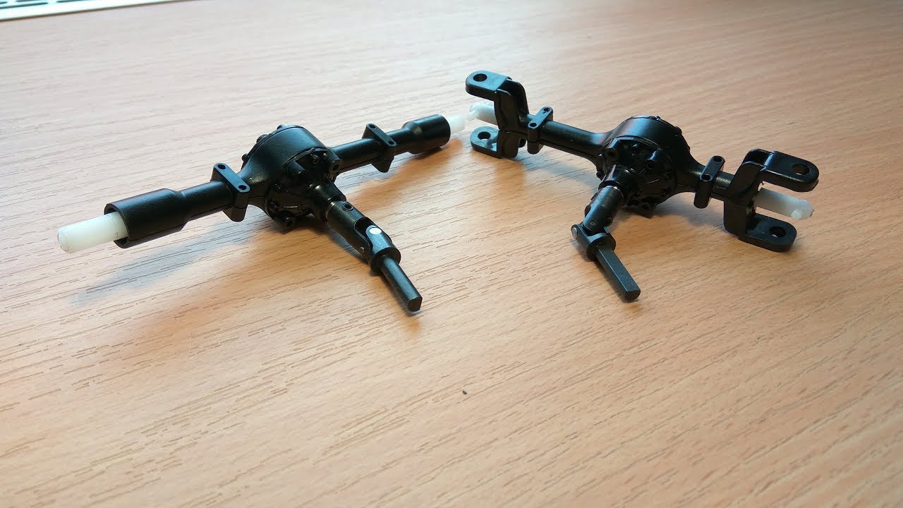 WPL Upgrade part 2 - Adding bearings to axles