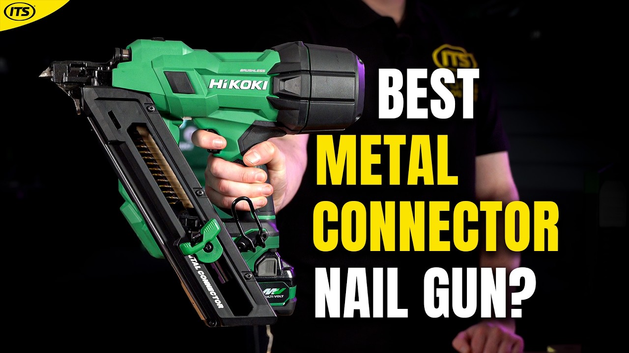 HiKOKI&rsquo;s Gasless Metal Connector Nailer | NR1838DKA