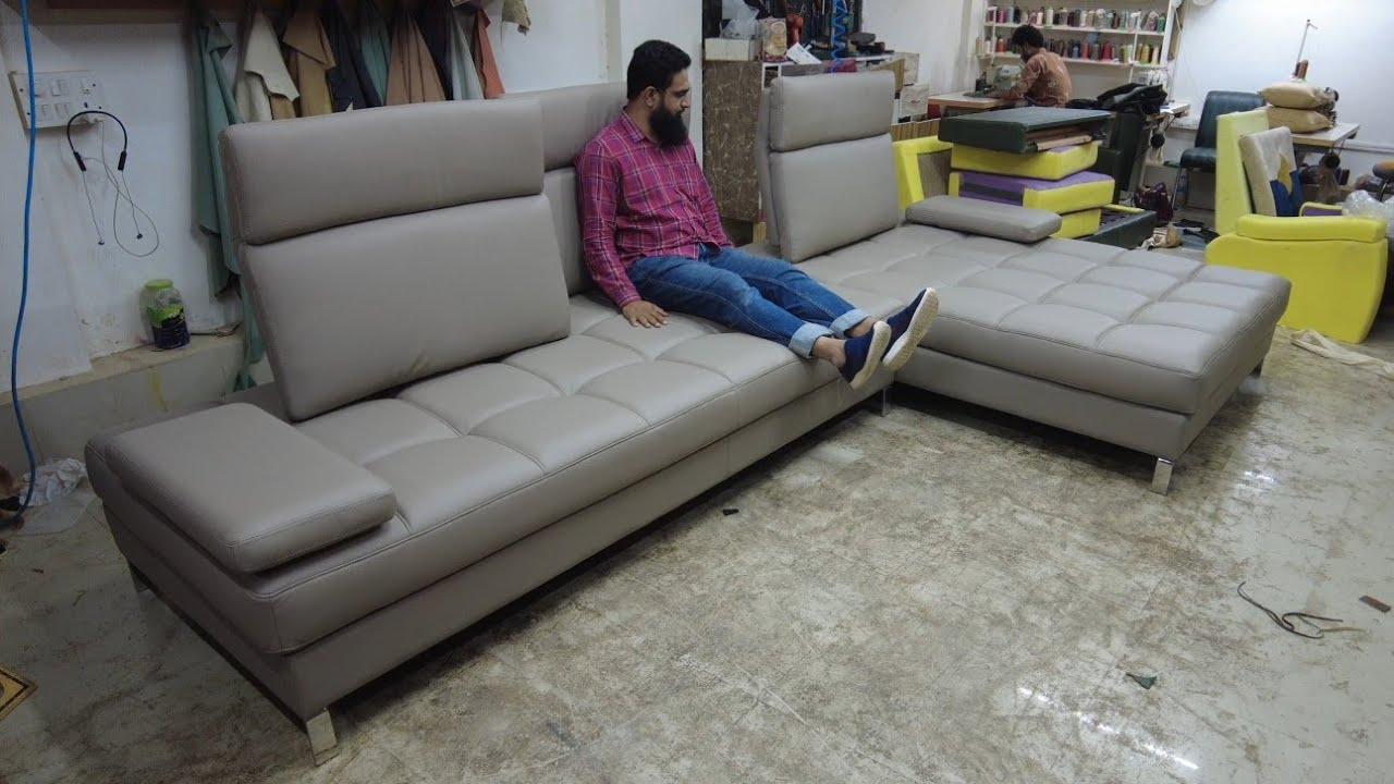 DIY Sofa Cum Bed | Adjustable Back Rest Sofa Cum Bed