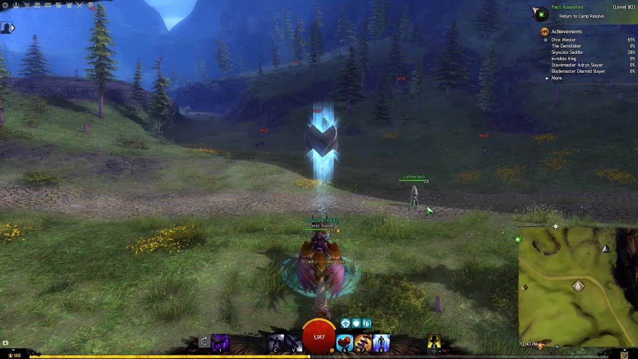 How to skip Not So Secret Jumping Puzzle with a Springer and Griffon for Diving Goggles Achievement