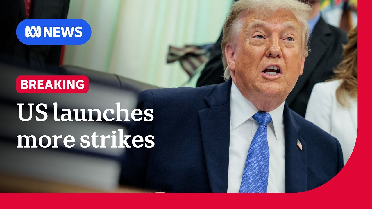 Trump says Iran is 'playing us for suckers' as US launches more strikes | ABC NEWS
