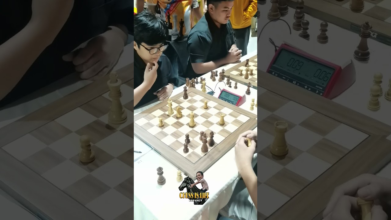 Tactics Failed due to Time Scramble! GM Quizon VS IM Arca!