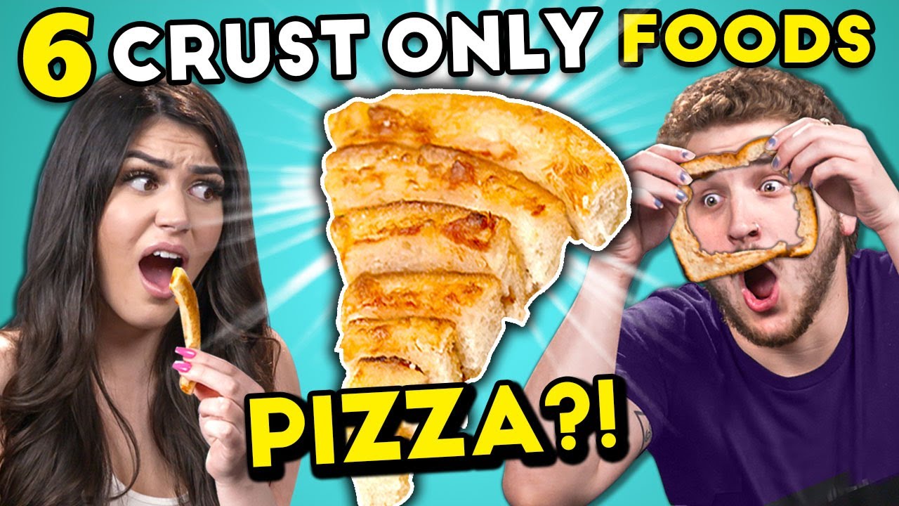 Trying The New Crust-Only Pizza | 6 All Crust Foods (React)