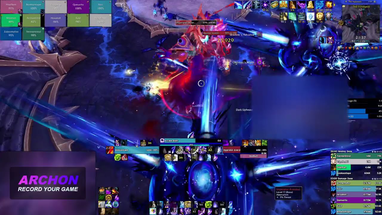 Imperator Averzian Heroic Kill | Voidspire Arcane Mage POV |