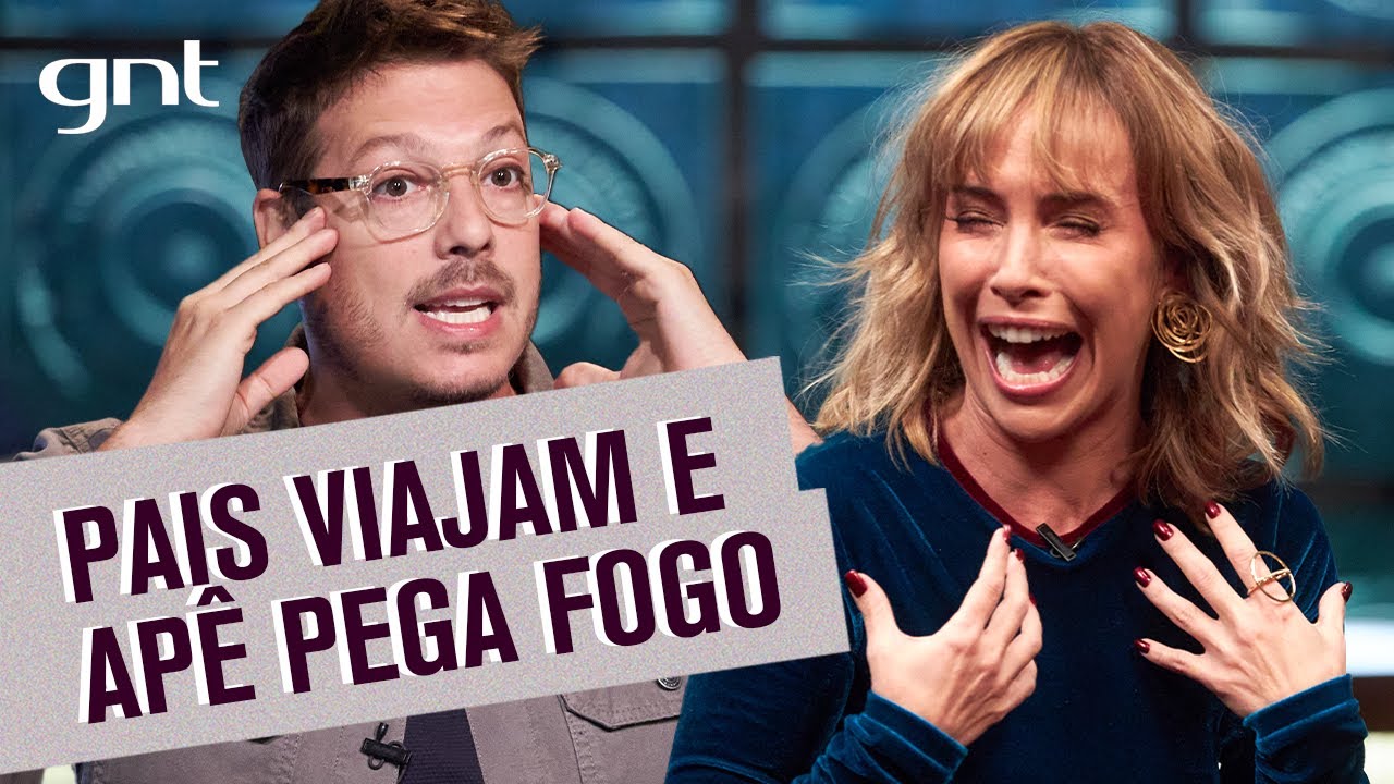 Fernanda Nobre lembra quando seus pais viajaram e o apê pegou fogo! | Que História É Essa, Porchat?
