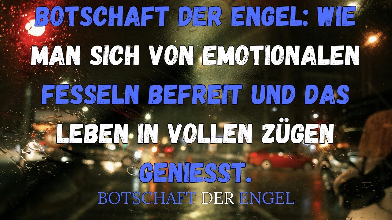 Wie man sich von emotionalen Fesseln befreit und das Leben in vollen Zügen genießt