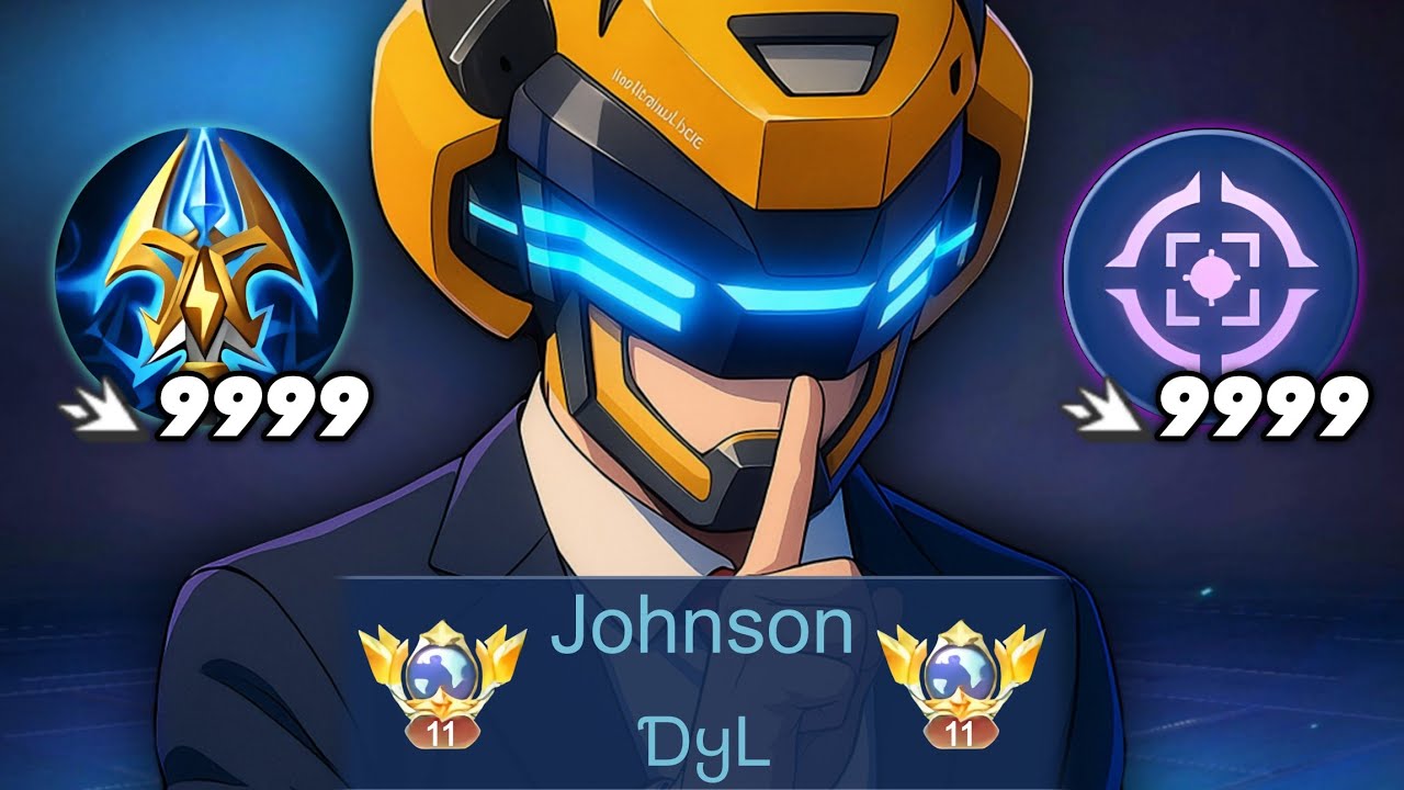 TOP GLOBAL JOHNSON BEST BUILD AND EMBLEM FULL GAMEPLAY!! (No cut, no edit) - Mobile Legends