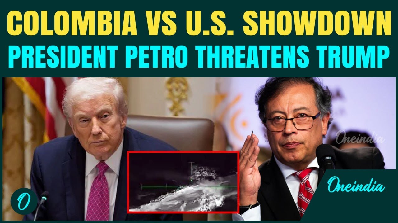 Colombian President&rsquo;s SHOCKING DEATH THREAT to Trump | U.S-Colombia Feud over Drug cartels EXPLODES