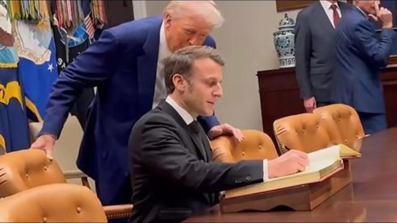 FIRTO KUMPITE PENE : Donald Trump karhaani Emmaniyel Macron e siifugol ɗanningol hare Ikreen