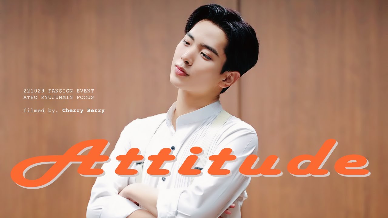[4K][FANCAM] 221029 ATBO 류준민 focus 직캠 - Attitude 애티튜드