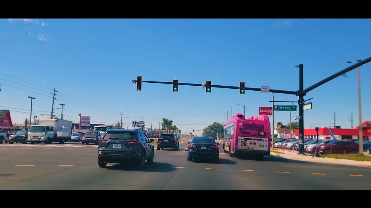 [4k] S.R 50/ Colonial Dr Orlando Florida 