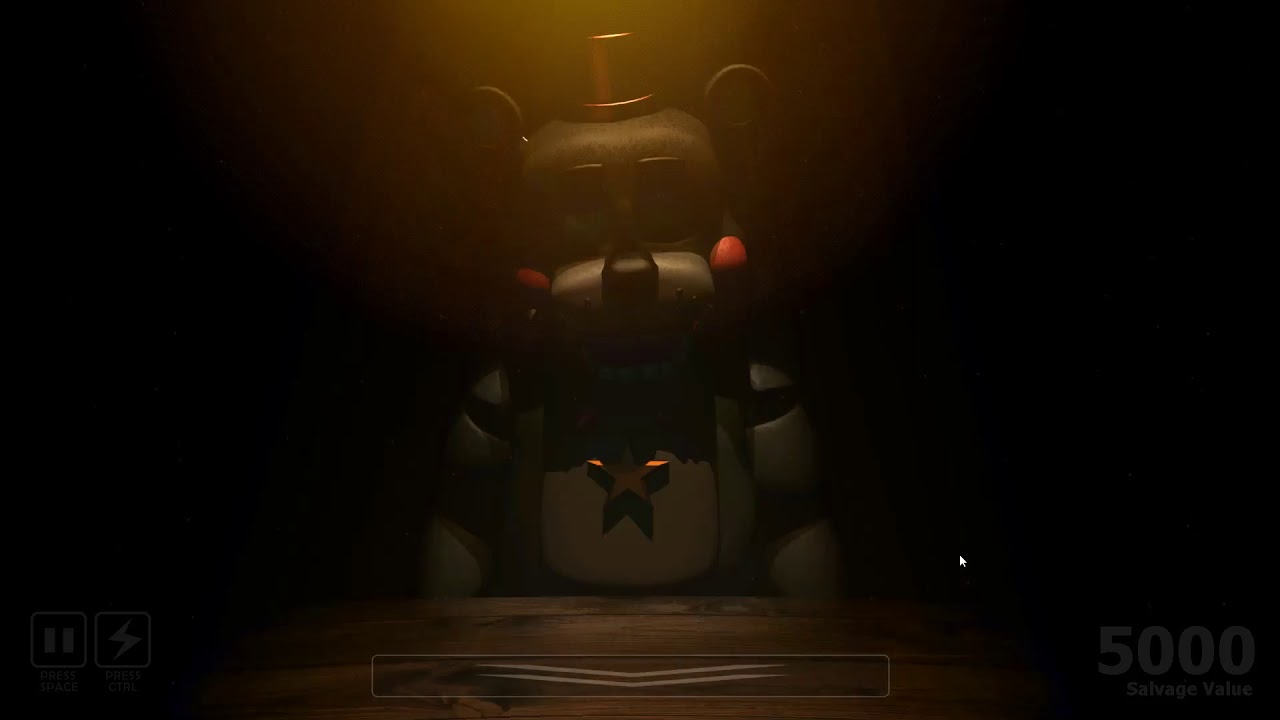 Freddy Fazbear's Pizzeria Simulator Lefty Salvage (FNAF6 Gameplay)