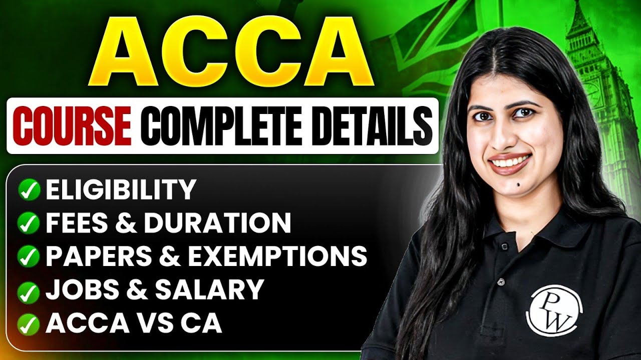 ACCA Course 2026 Complete Details✅| Fees, Salary, Eligibility, Exemptions, Jobs, ACCA vs CA
