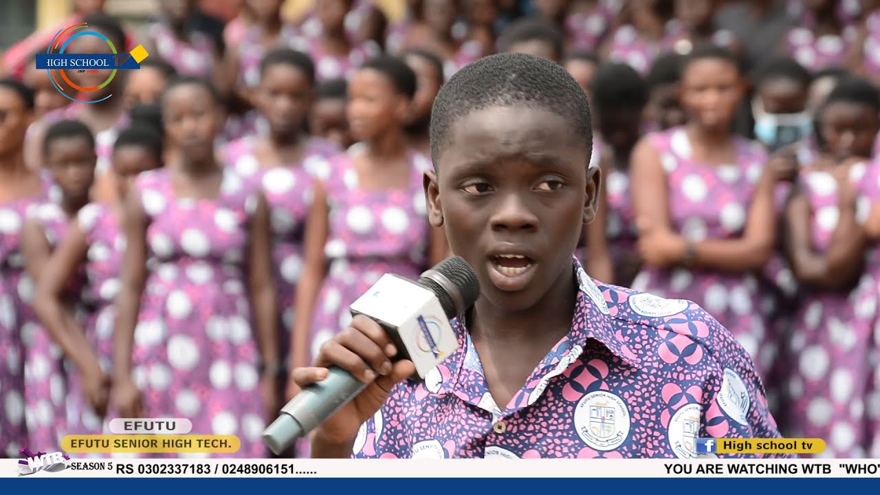 Skipper from Efutu SHTS  Full video on High School TV