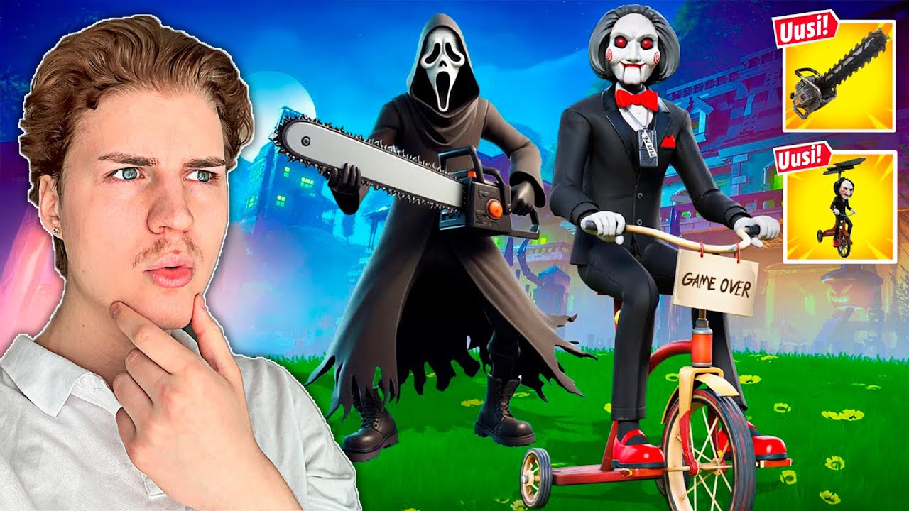 FORTNITEN HALLOWEEN PÄIVITYS ON SAIRAS!