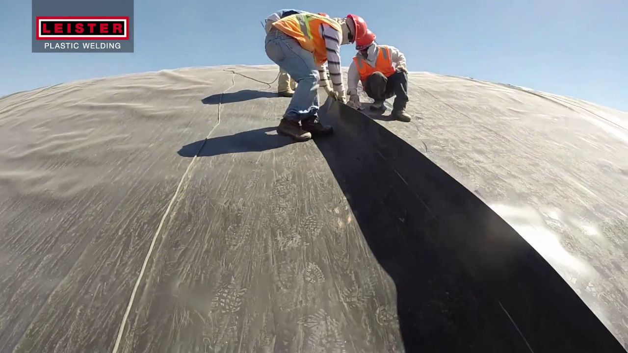 Application welding on a gold mine in Mexico